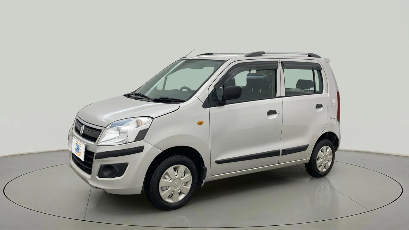 2016 Maruti Wagon R 1.0 LXI CNG, CNG, Manual, 23,936 km, Left Front Diagonal