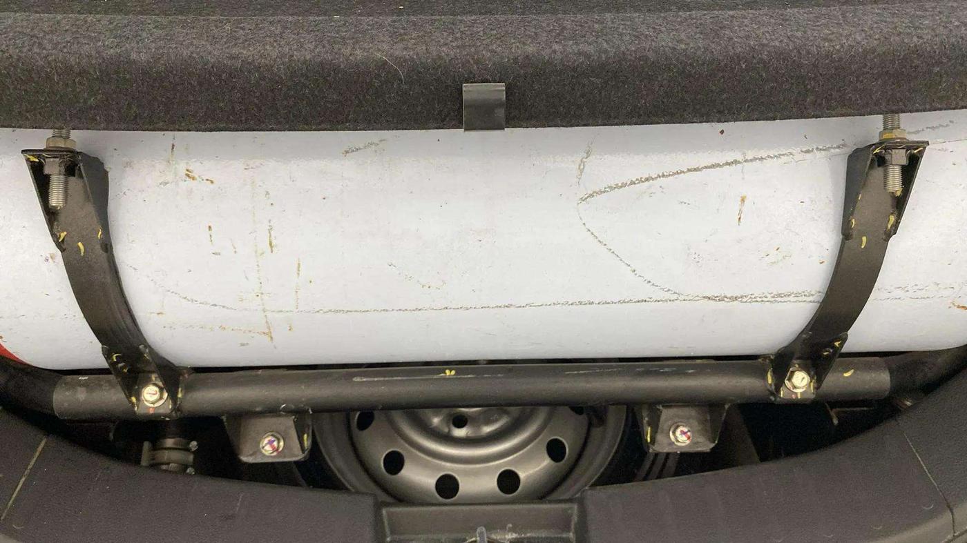 2016 Maruti Wagon R 1.0 LXI CNG, CNG, Manual, 23,936 km, Boot Inside