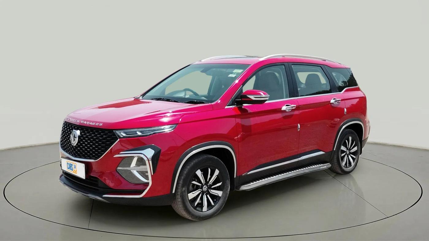 2020 MG HECTOR PLUS SHARP 2.0 DIESEL TURBO MT 6-STR, Diesel, Manual, 58,865 km, Left Front Diagonal
