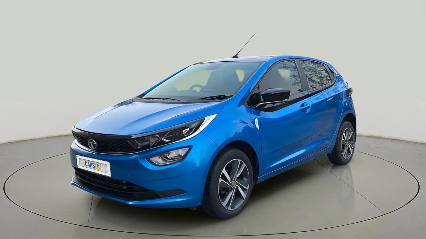 2022 Tata ALTROZ XZ PLUS I-TURBO PETROL, Petrol, Manual, 33,875 km, Left Front Diagonal