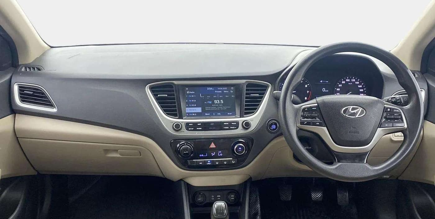 2019 Hyundai Verna 1.6 VTVT SX, Petrol, Manual, 47,796 km, Dashboard