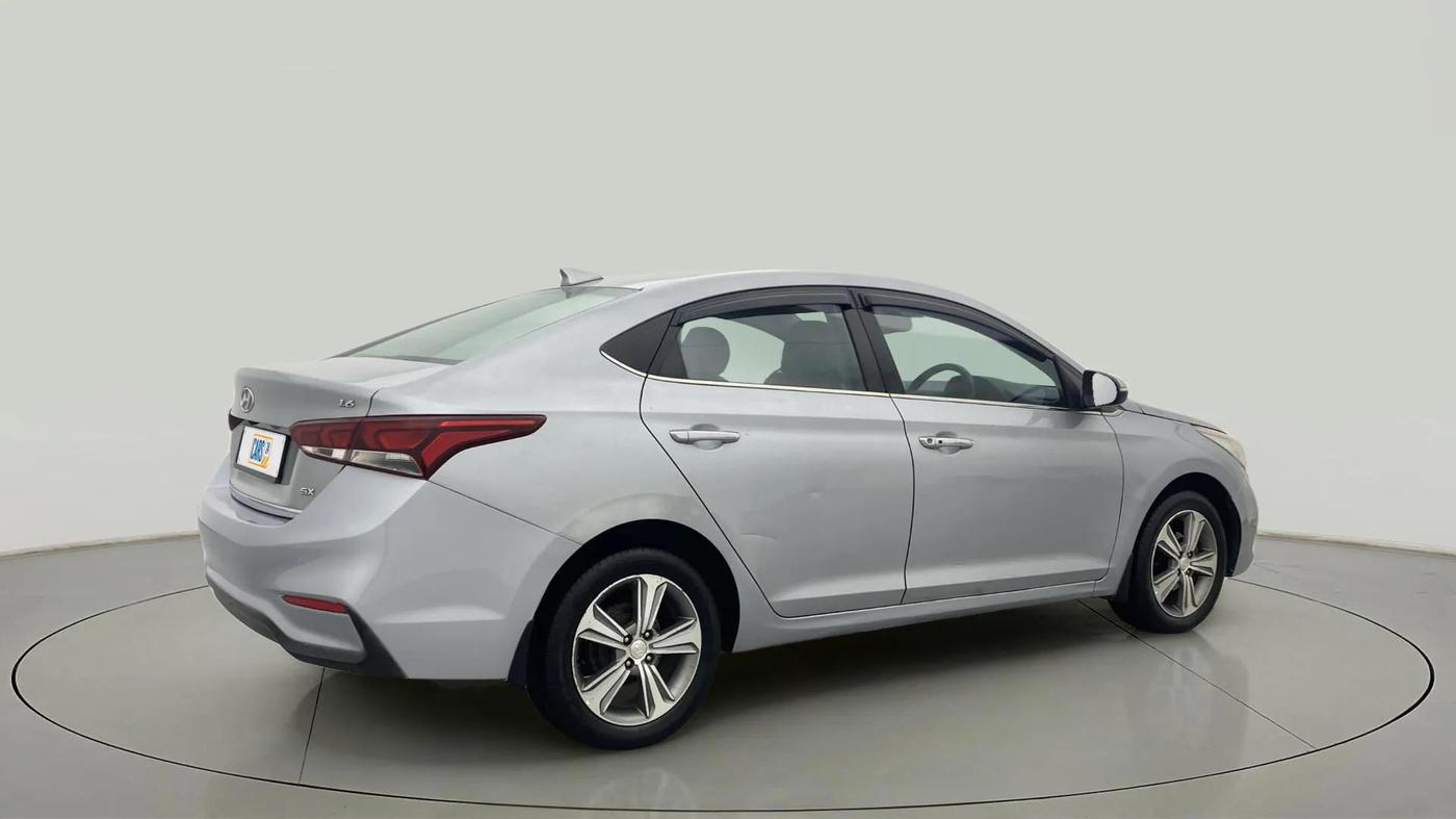 2019 Hyundai Verna 1.6 VTVT SX, Petrol, Manual, 47,796 km, Right Back Diagonal