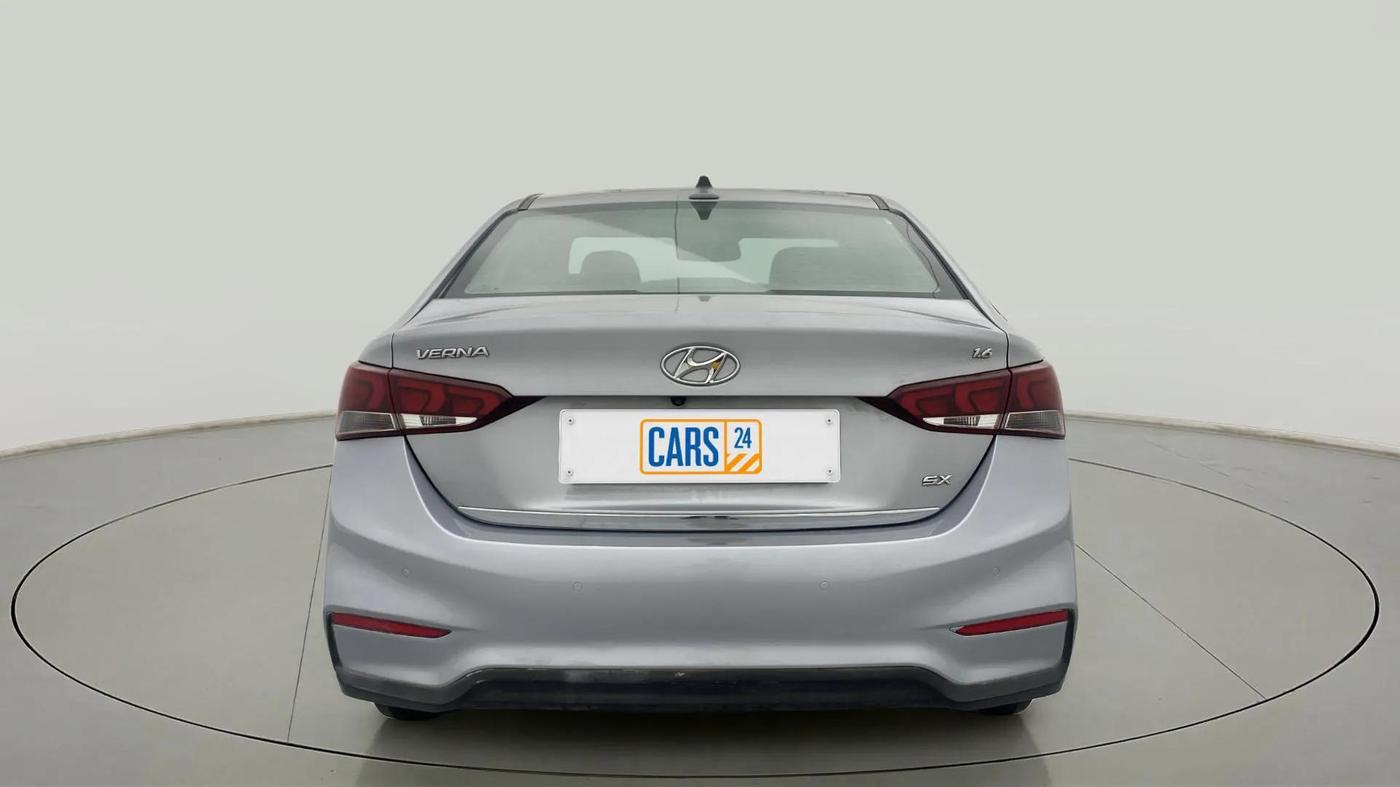 2019 Hyundai Verna 1.6 VTVT SX, Petrol, Manual, 47,796 km, Back/Rear
