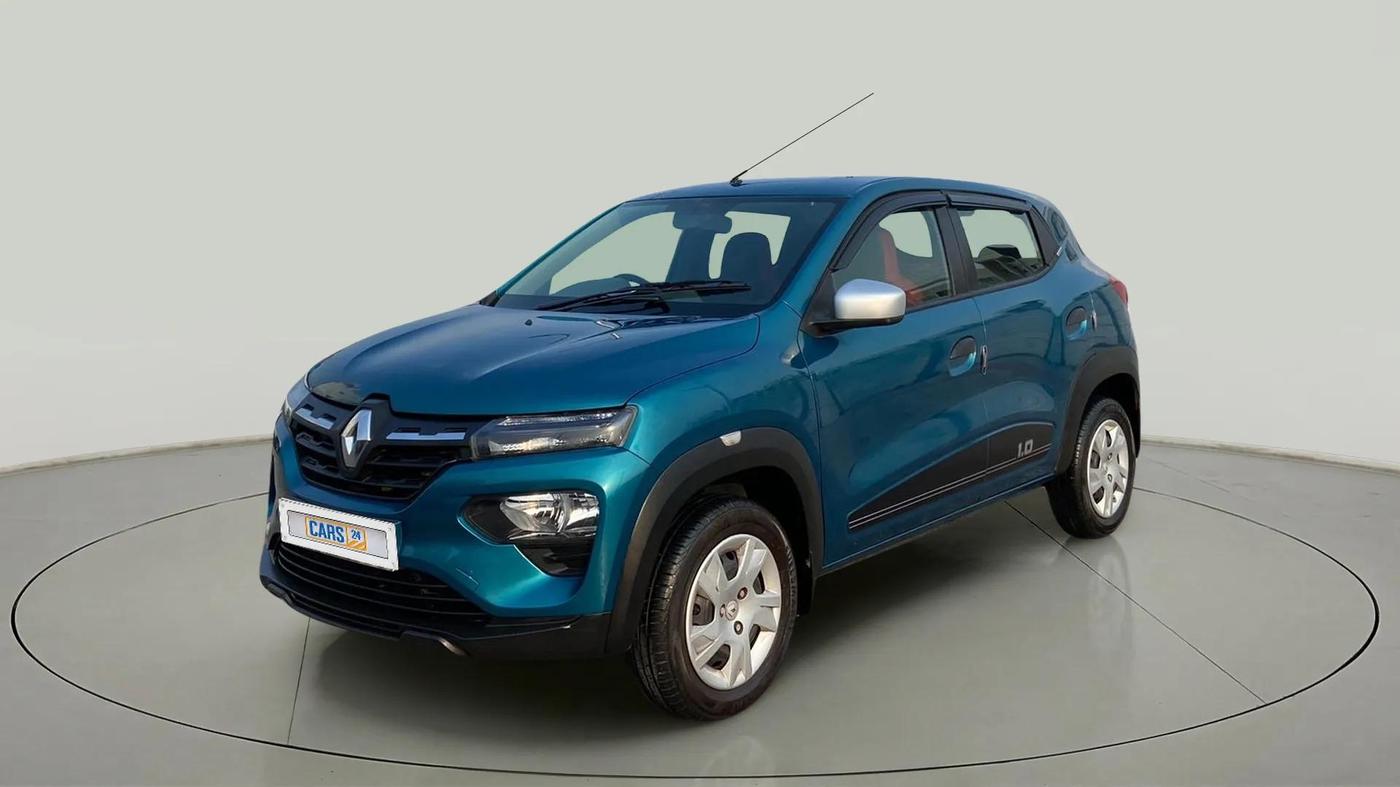 2021 Renault Kwid RXT 1.0 AMT (O), Petrol, Automatic, 17,130 km, Left Front Diagonal