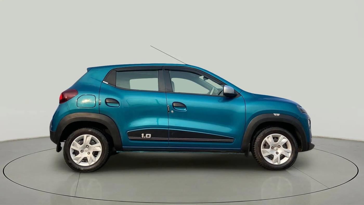 2021 Renault Kwid RXT 1.0 AMT (O), Petrol, Automatic, 17,130 km, Right Side View