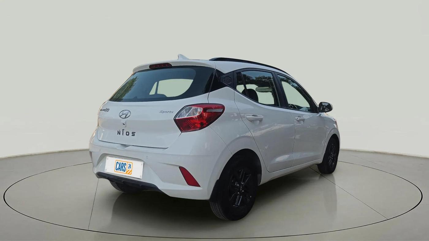 2020 Hyundai GRAND I10 NIOS SPORTZ 1.2 KAPPA VTVT, Petrol, Manual, 69,528 km, Right Back Diagonal