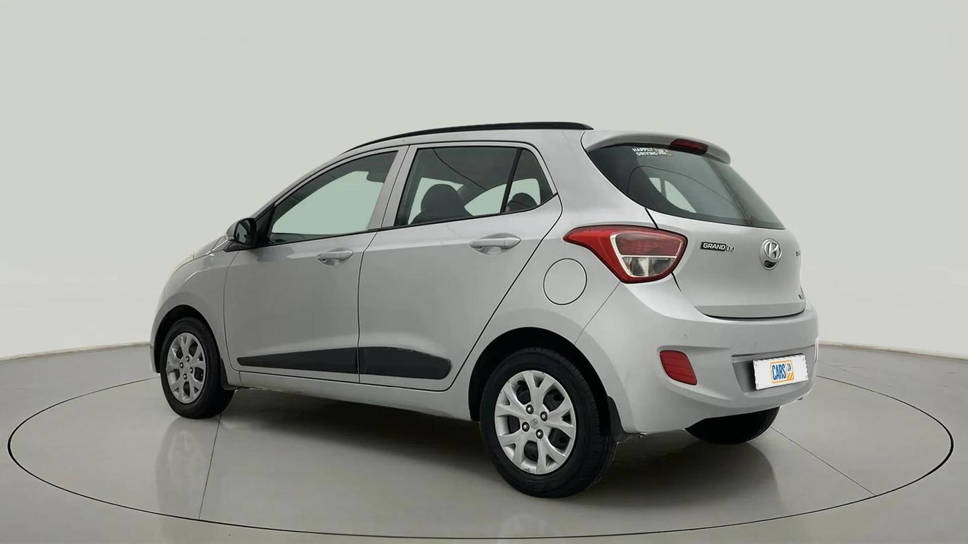 2016 Hyundai Grand i10 SPORTZ 1.2 KAPPA VTVT, Petrol, Manual, 62,694 km, Left Back Diagonal