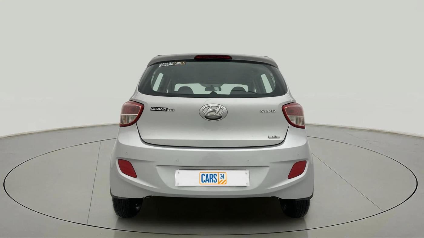 2016 Hyundai Grand i10 SPORTZ 1.2 KAPPA VTVT, Petrol, Manual, 62,694 km, Back/Rear