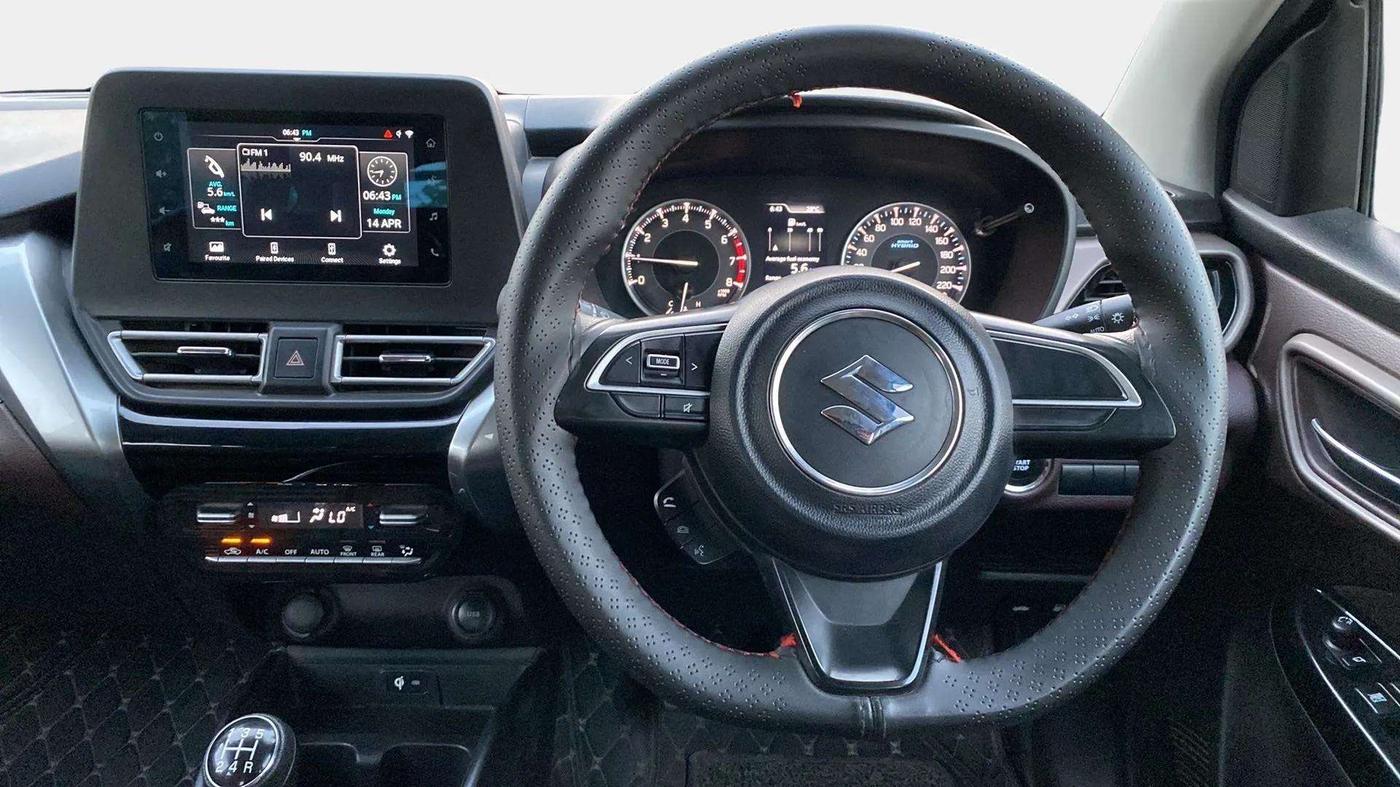 2023 Maruti FRONX ZETA 1.0 TURBO MT, Petrol, Manual, 15,906 km, Steering Wheel Close Up
