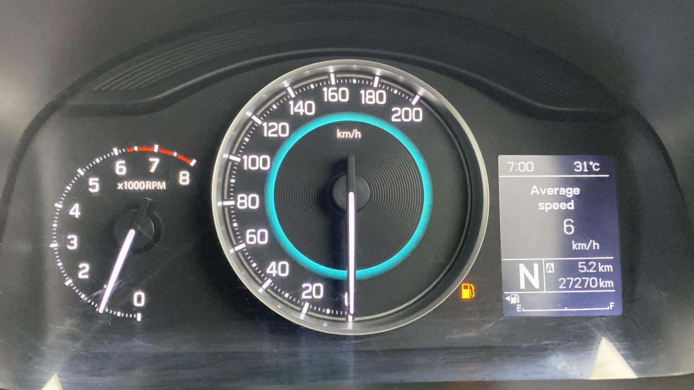 2020 Maruti IGNIS ZETA 1.2 AMT, Petrol, Automatic, 27,344 km, Odometer Image
