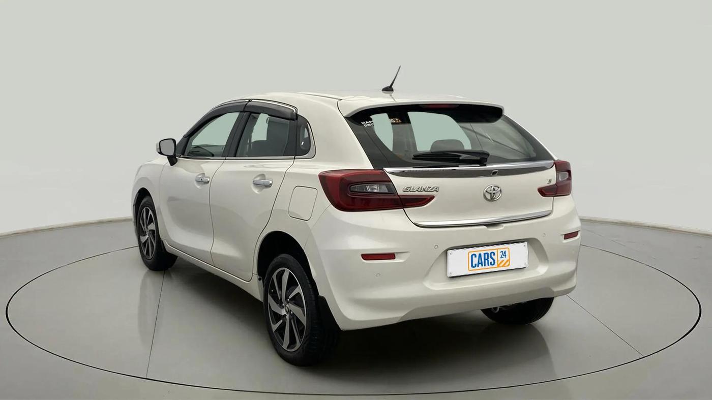 2022 Toyota Glanza G, Petrol, Manual, 71,893 km, Left Back Diagonal