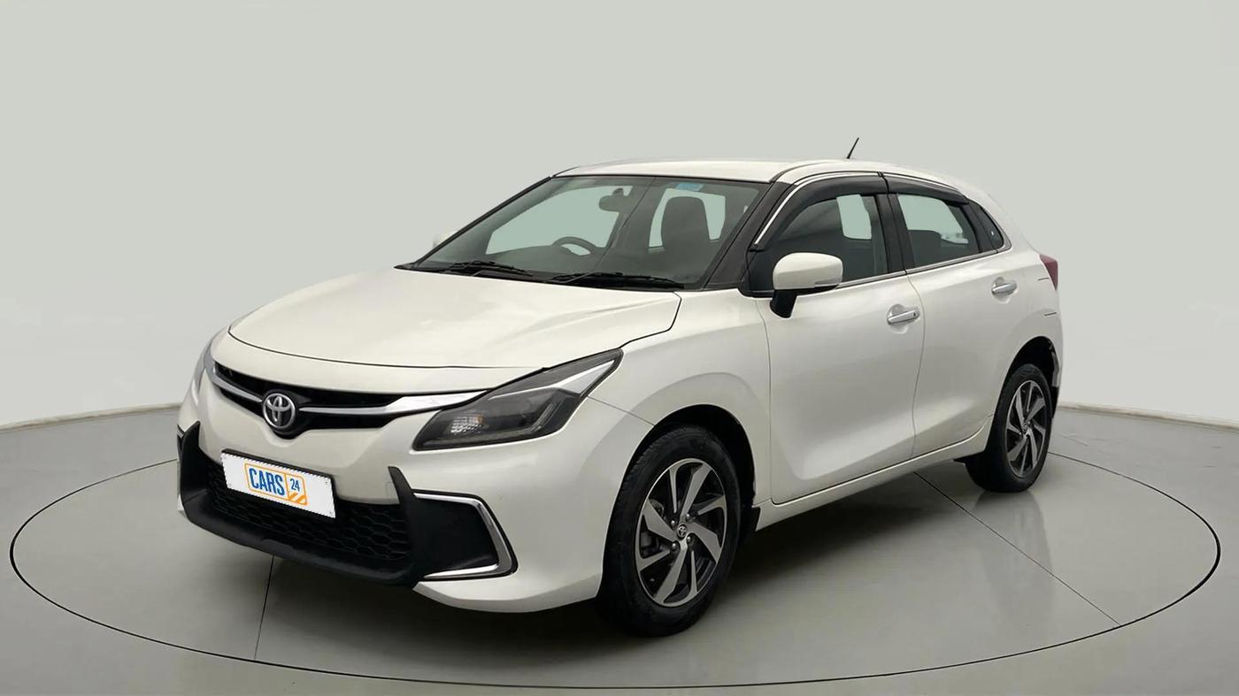 2022 Toyota Glanza G, Petrol, Manual, 71,893 km, Left Front Diagonal