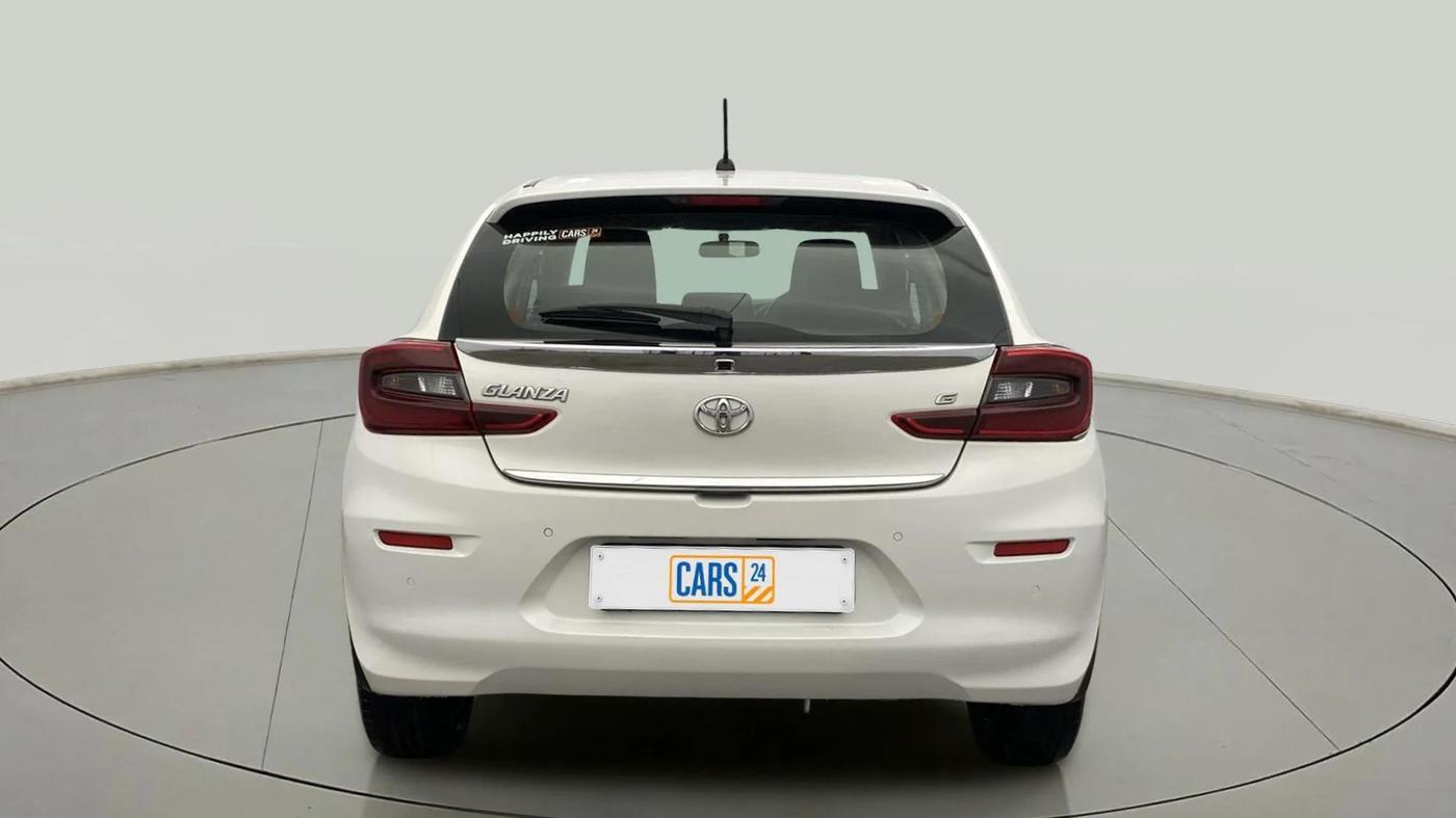 2022 Toyota Glanza G, Petrol, Manual, 71,893 km, Back/Rear