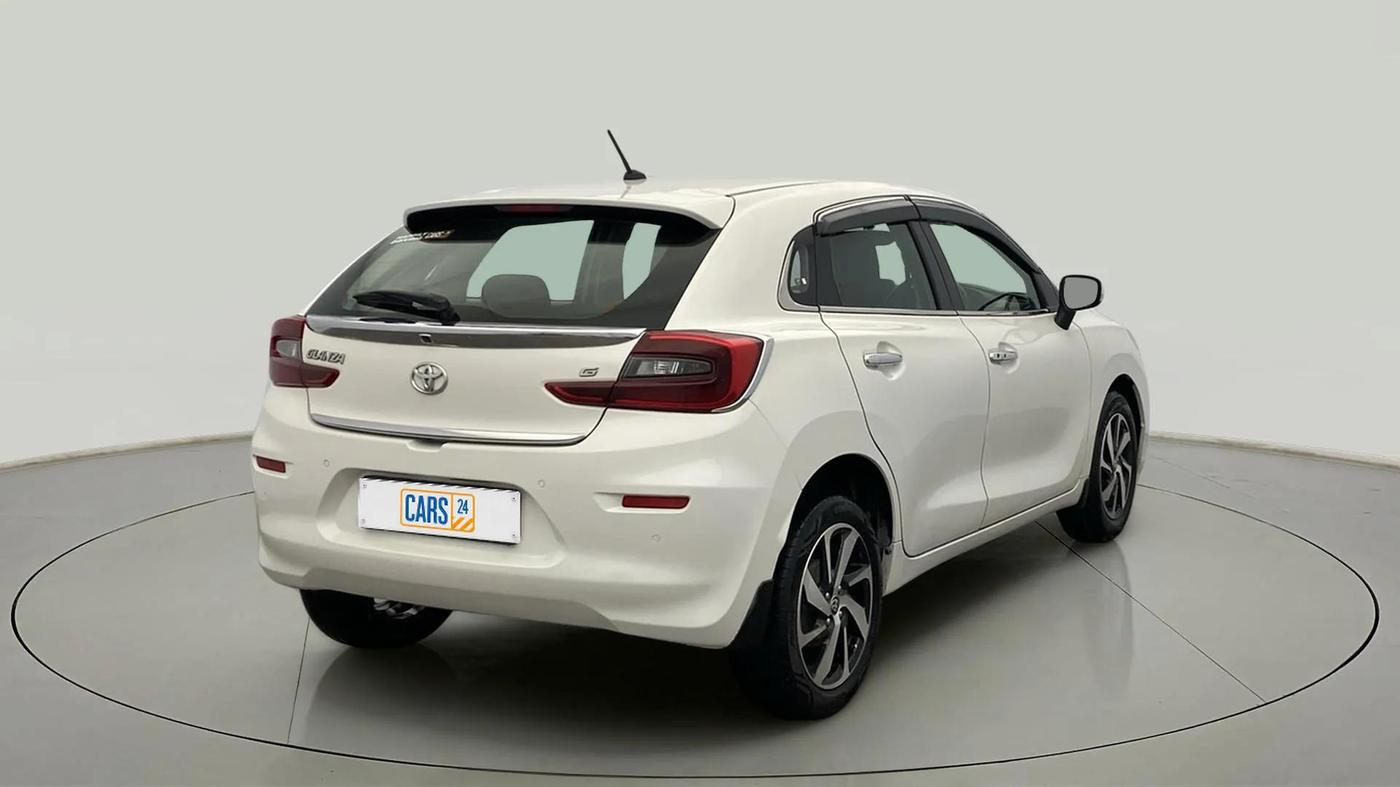 2022 Toyota Glanza G, Petrol, Manual, 71,893 km, Right Back Diagonal