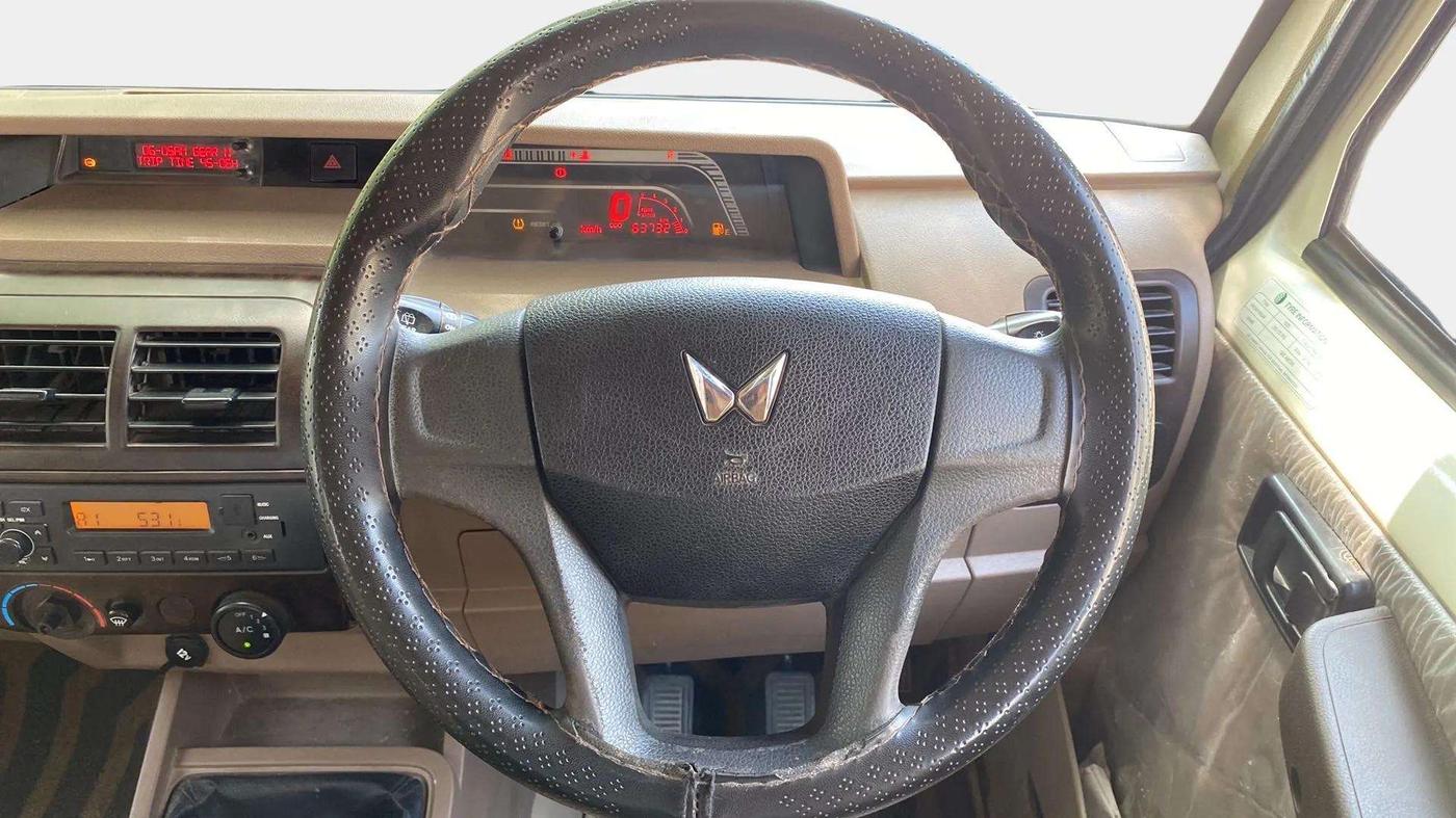 2022 Mahindra Bolero B6 (O), Diesel, Manual, 63,733 km, Steering Wheel Close Up