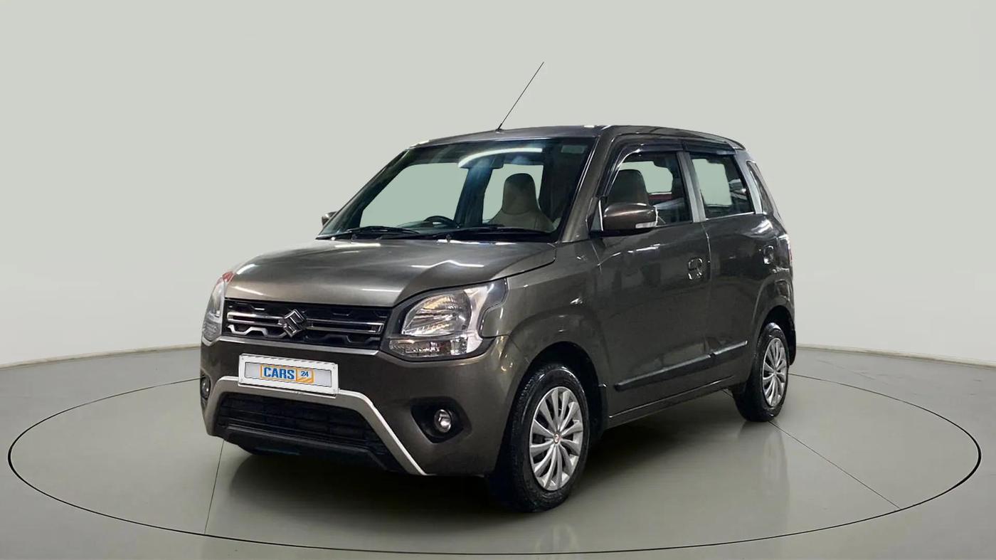 2019 Maruti New Wagon-R ZXI 1.2, Petrol, Manual, 34,891 km, Left Front Diagonal