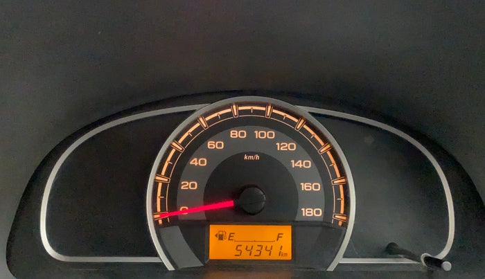 2012 Maruti Alto 800 LXI, Petrol, Manual, 54,341 km, Odometer Image