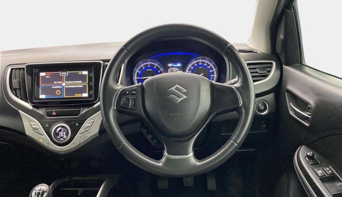 2017 Maruti Baleno ALPHA PETROL 1.2, Petrol, Manual, 37,258 km, Steering Wheel Close Up