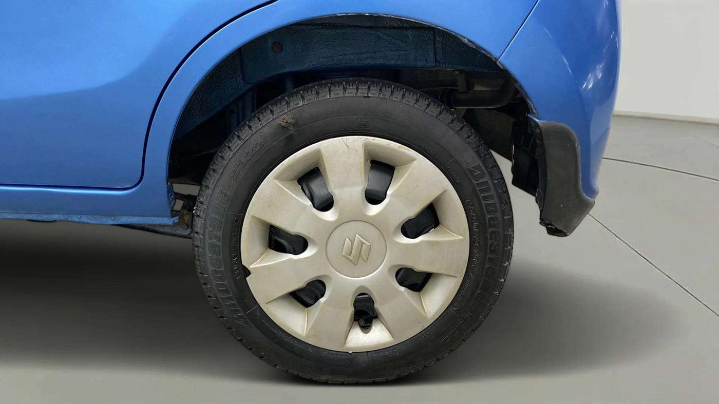 2015 Maruti Alto K10 VXI AMT, Petrol, Automatic, 61,216 km, Left Rear Wheel