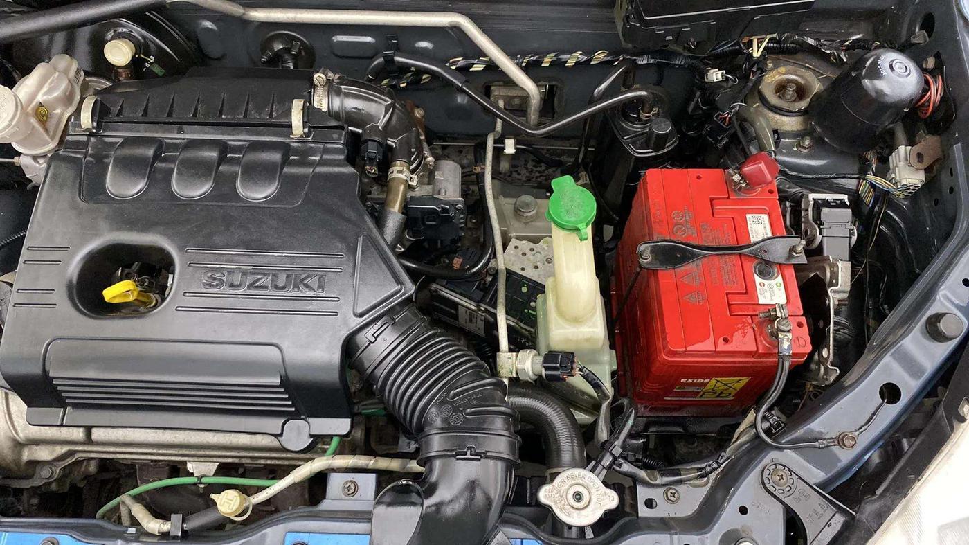 2015 Maruti Alto K10 VXI AMT, Petrol, Automatic, 61,216 km, Engine View - Left