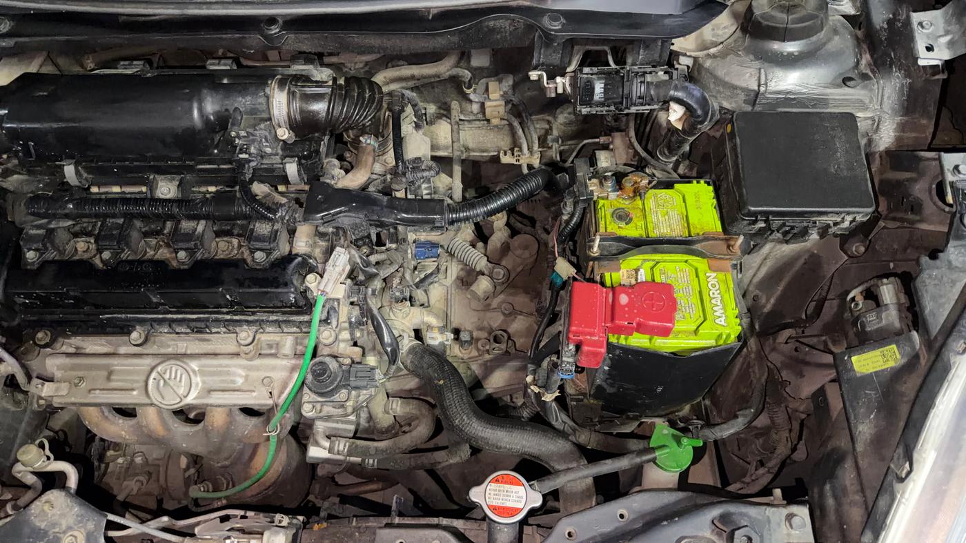 2022 Maruti Dzire LXI, Petrol, Manual, 95,940 km, Engine View - Left
