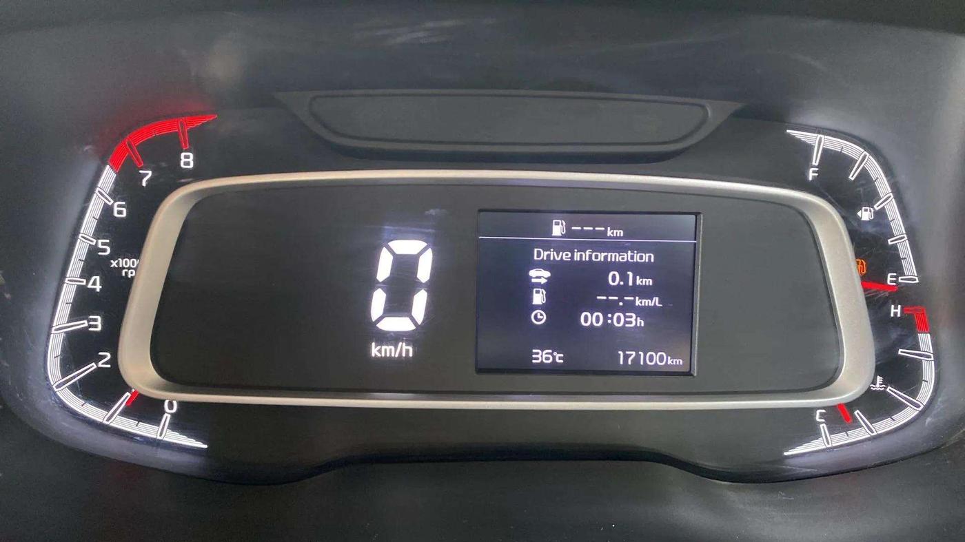 2021 KIA SONET HTK PLUS 1.2, Petrol, Manual, 17,117 km, Odometer Image
