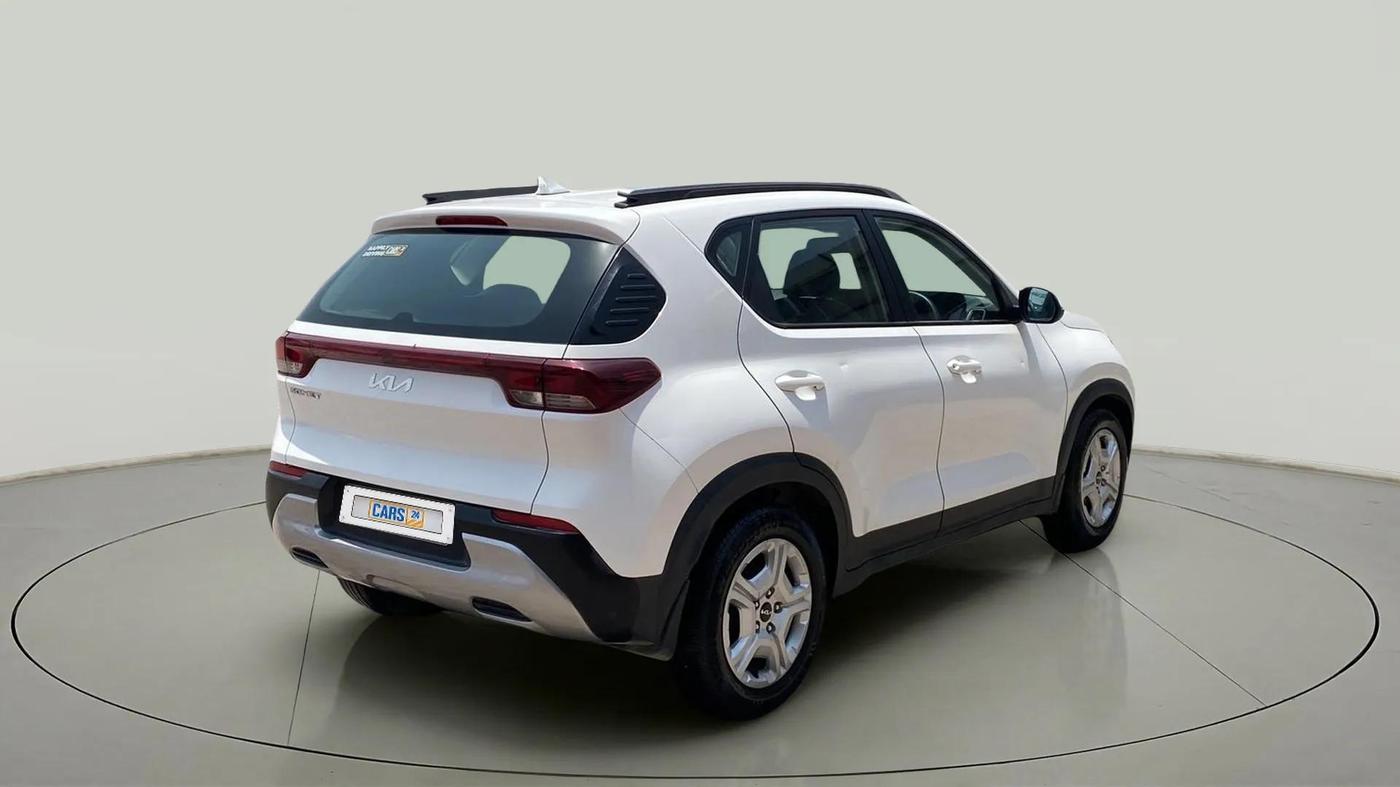 2021 KIA SONET HTK PLUS 1.2, Petrol, Manual, 17,117 km, Right Back Diagonal