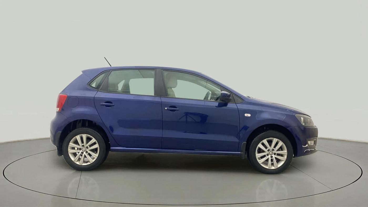 2013 Volkswagen Polo HIGHLINE1.2L, Petrol, Manual, 53,013 km, Right Side View
