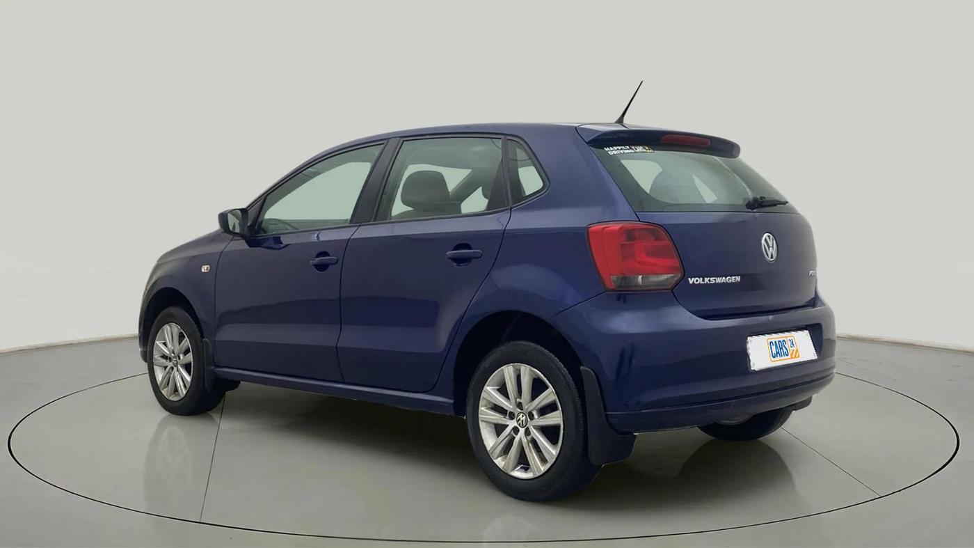 2013 Volkswagen Polo HIGHLINE1.2L, Petrol, Manual, 53,013 km, Left Back Diagonal