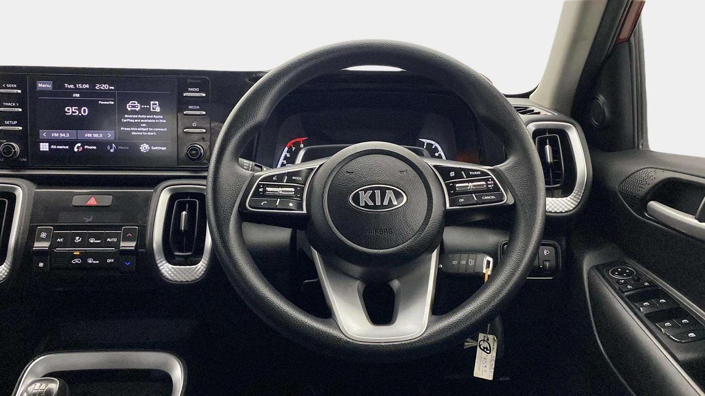 2020 KIA SONET HTK PLUS 1.2, Petrol, Manual, 44,197 km, Steering Wheel Close Up