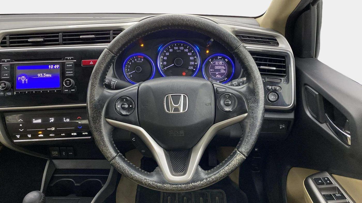 2016 Honda City 1.5L I-VTEC VX, Petrol, Manual, 55,992 km, Steering Wheel Close Up