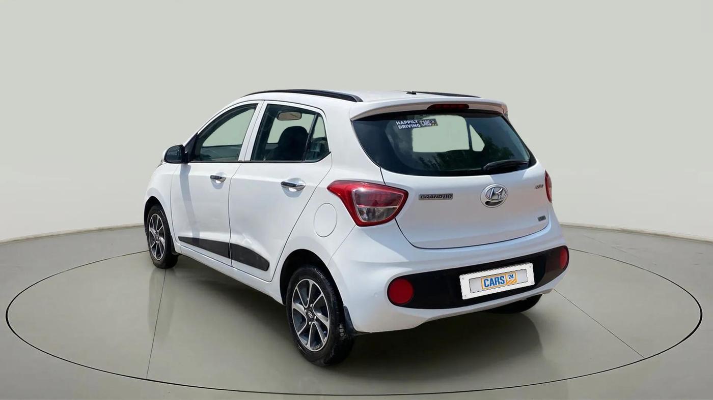 2019 Hyundai Grand i10 ASTA 1.2 KAPPA VTVT, Petrol, Manual, 80,314 km, Left Back Diagonal