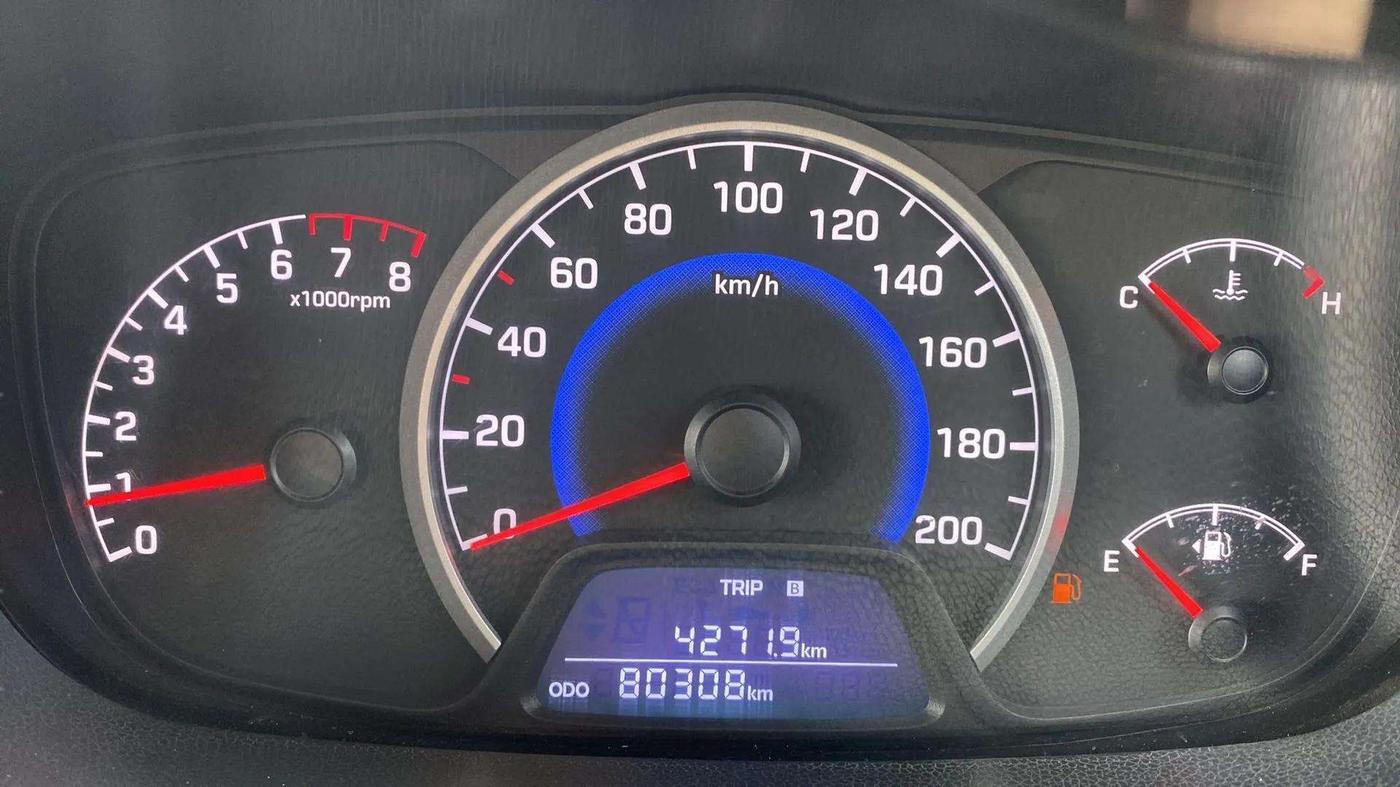 2019 Hyundai Grand i10 ASTA 1.2 KAPPA VTVT, Petrol, Manual, 80,314 km, Odometer Image