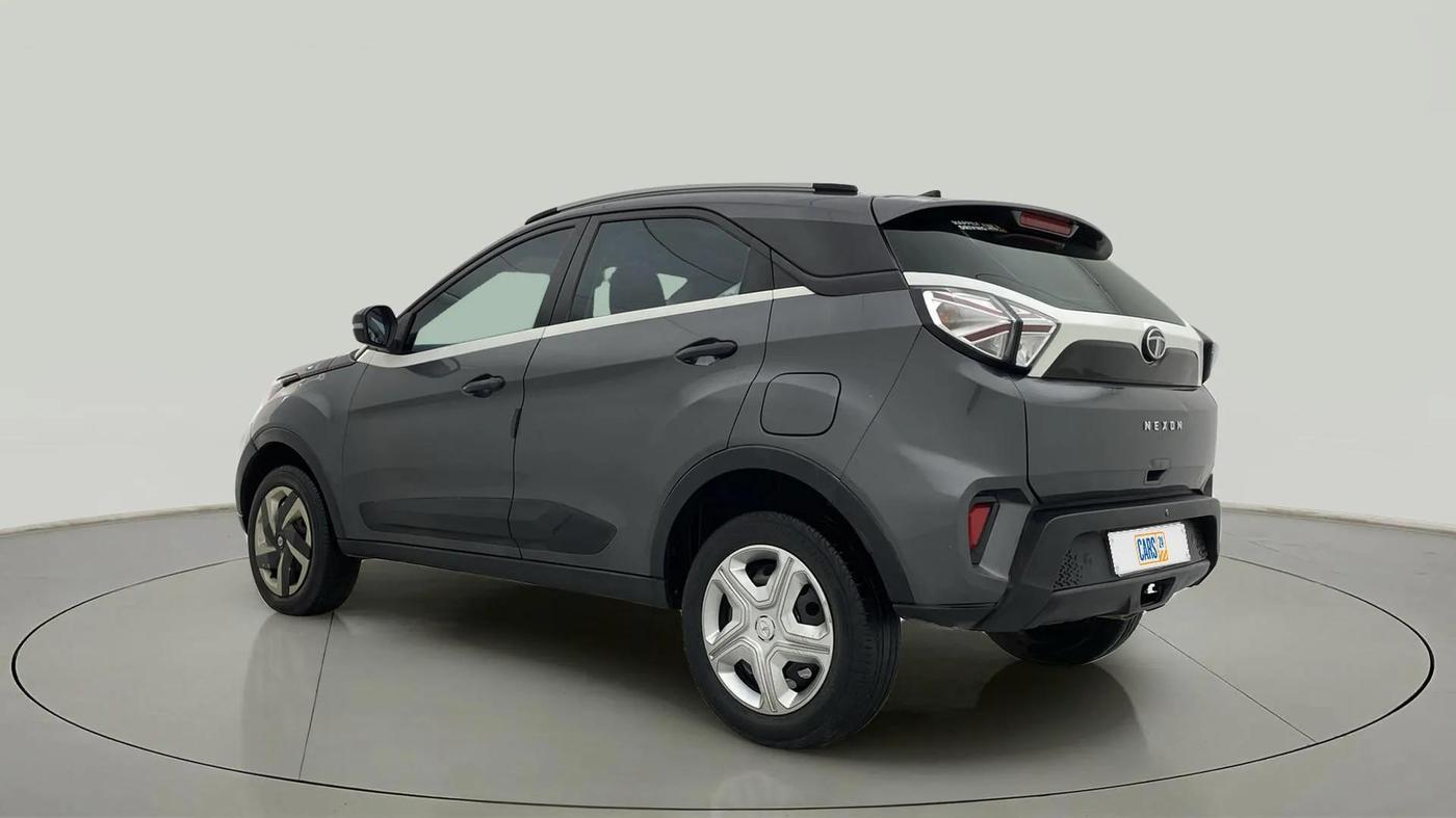 2021 Tata NEXON XM SUNROOF PETROL, Petrol, Manual, 81,246 km, Left Back Diagonal