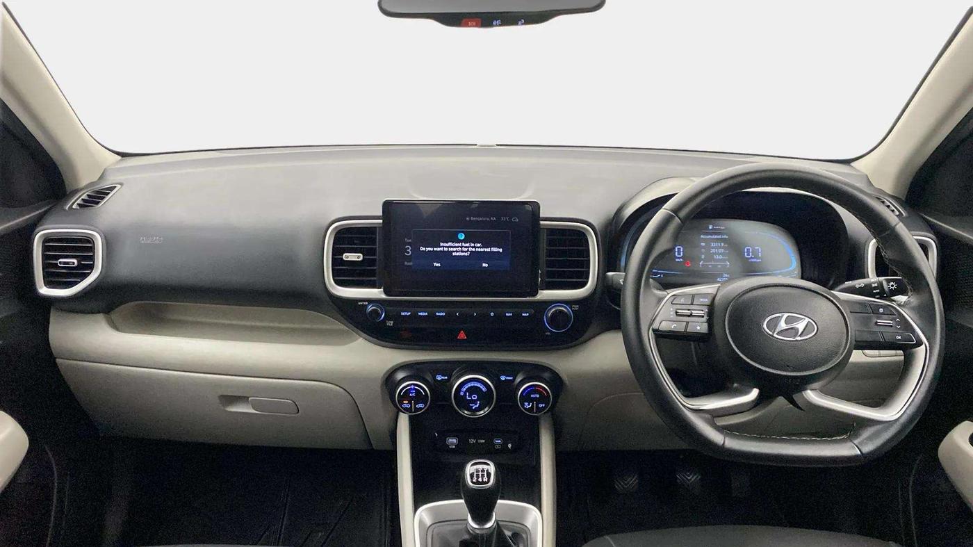 2022 Hyundai VENUE SX 1.2 PETROL, Petrol, Manual, 42,500 km, Dashboard