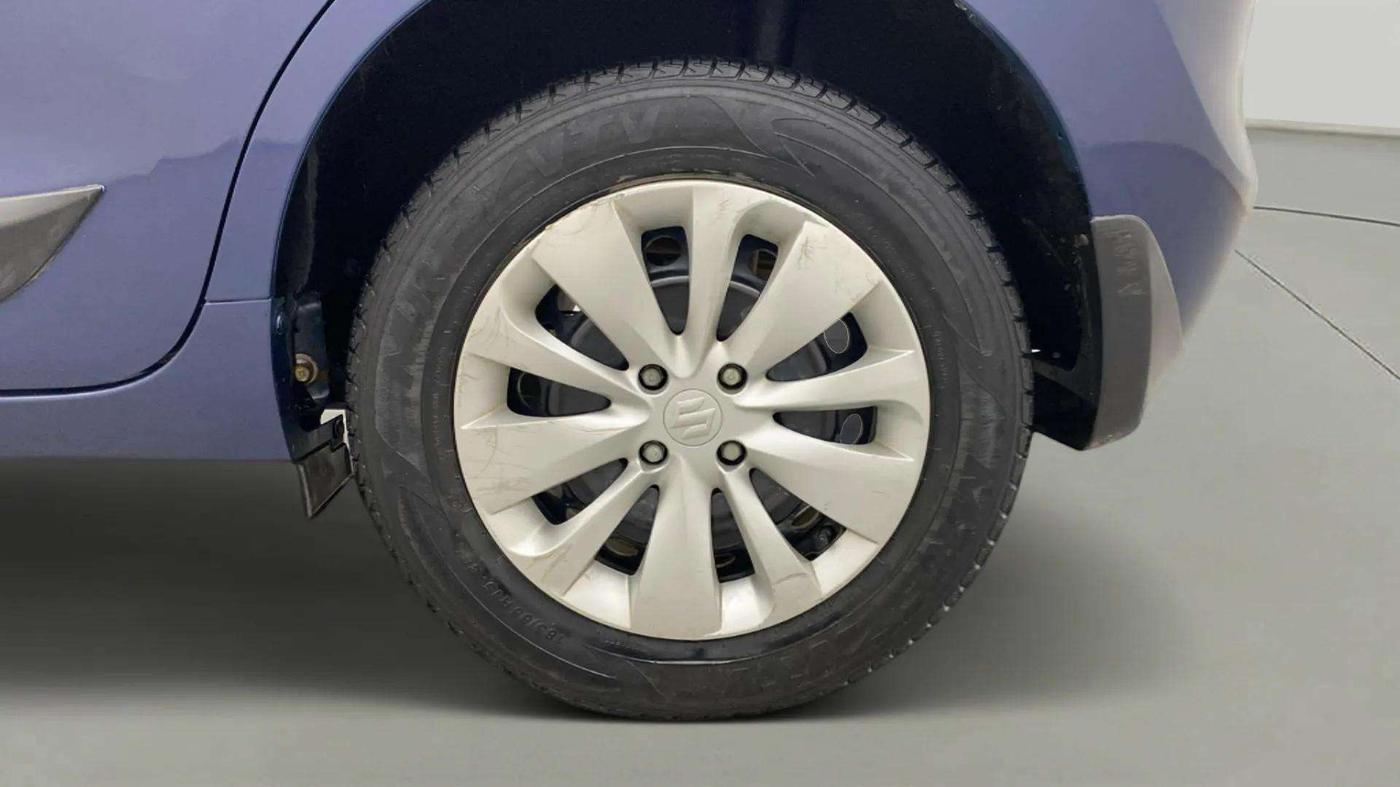 2018 Maruti Baleno DELTA PETROL 1.2, Petrol, Manual, 53,651 km, Left Rear Wheel