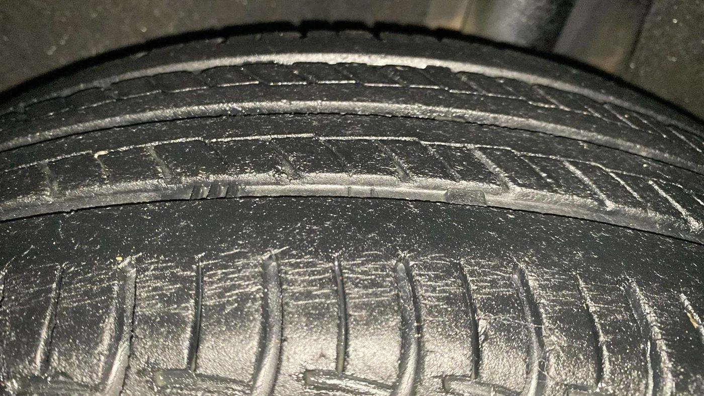 2018 Maruti Baleno DELTA PETROL 1.2, Petrol, Manual, 53,651 km, Left Rear Tyre Tread