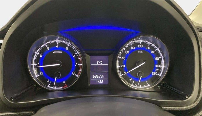 2018 Maruti Baleno DELTA PETROL 1.2, Petrol, Manual, 53,651 km, Odometer Image