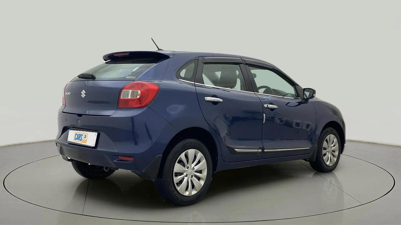 2018 Maruti Baleno DELTA PETROL 1.2, Petrol, Manual, 53,651 km, Right Back Diagonal