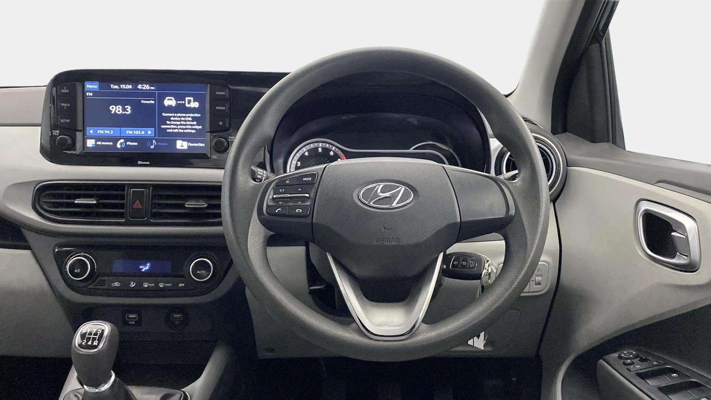 2019 Hyundai GRAND I10 NIOS SPORTZ 1.2 KAPPA VTVT, Petrol, Manual, 34,615 km, Steering Wheel Close Up