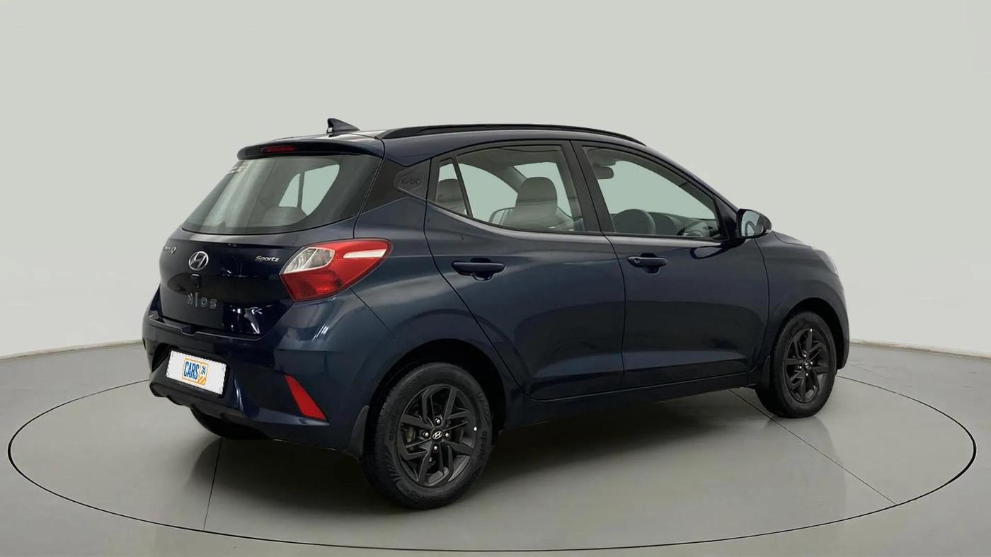 2019 Hyundai GRAND I10 NIOS SPORTZ 1.2 KAPPA VTVT, Petrol, Manual, 34,615 km, Right Back Diagonal