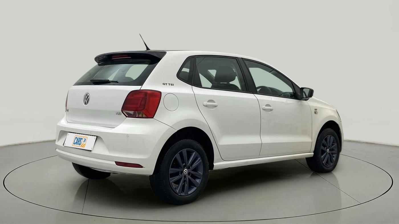 2014 Volkswagen Polo GT TSI AT, Petrol, Automatic, 73,114 km, Right Back Diagonal