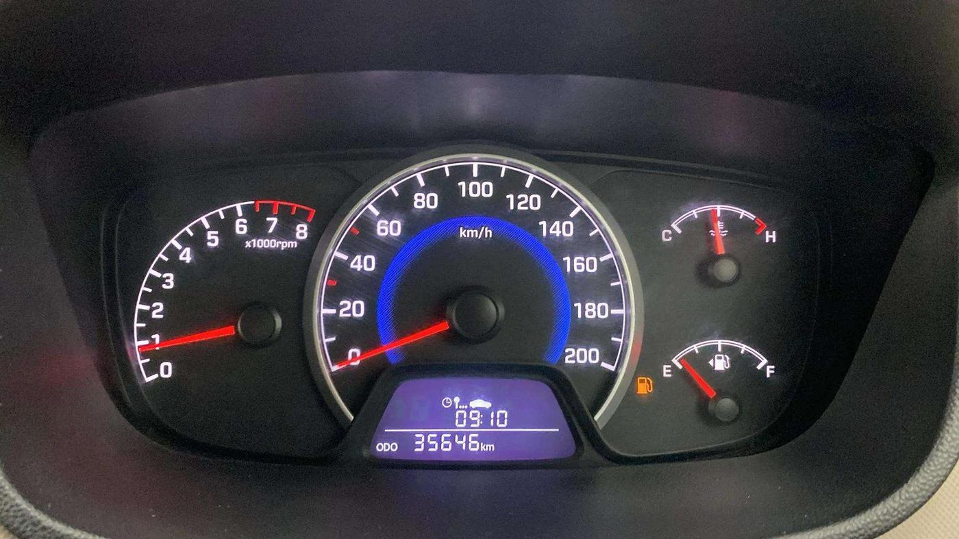 2017 Hyundai Grand i10 SPORTZ 1.2 KAPPA VTVT, Petrol, Manual, 35,714 km, Odometer Image