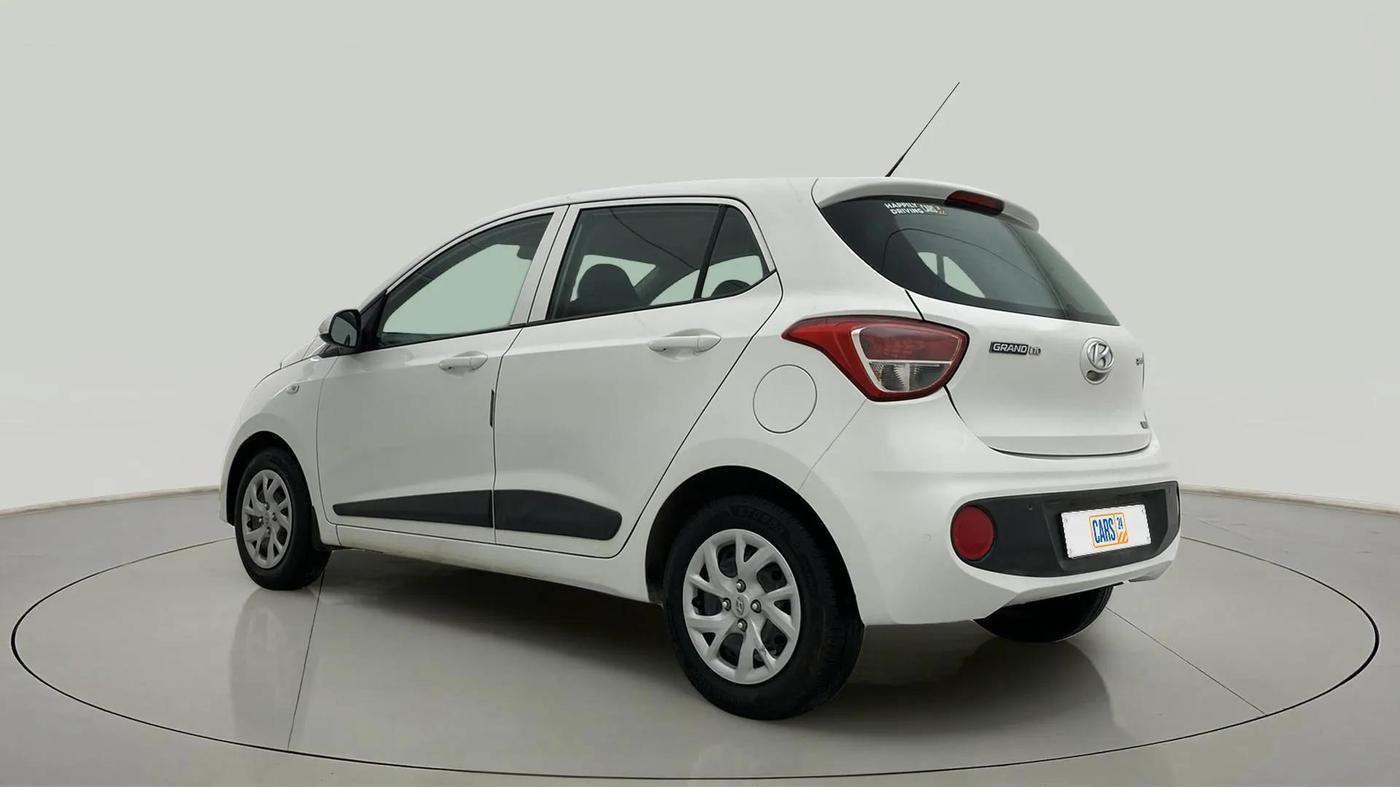 2017 Hyundai Grand i10 SPORTZ 1.2 KAPPA VTVT, Petrol, Manual, 35,714 km, Left Back Diagonal