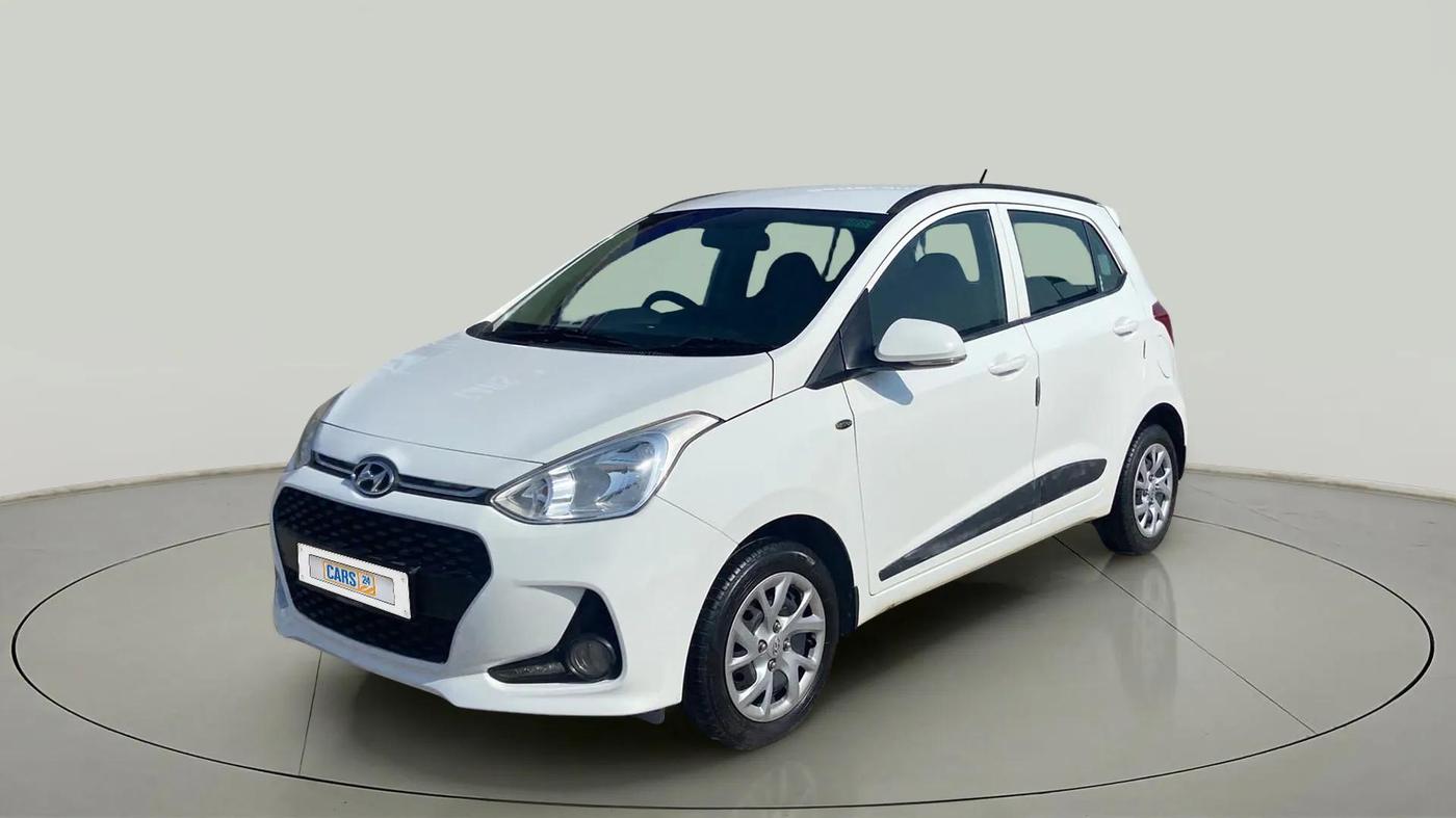 2020 Hyundai Grand i10 SPORTZ 1.2 KAPPA VTVT, Petrol, Manual, 38,281 km, Left Front Diagonal