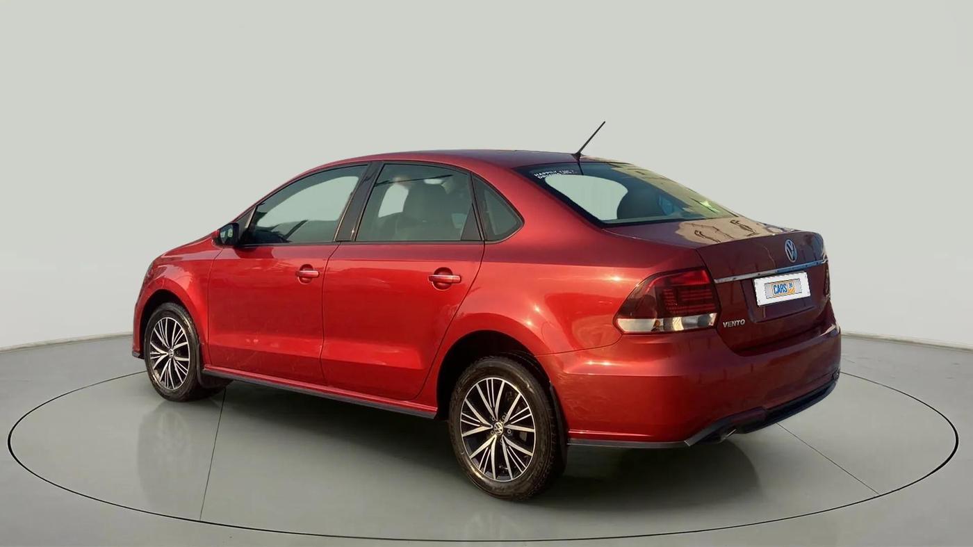2020 Volkswagen Vento HIGHLINE PLUS 1.0L TSI AT, Petrol, Automatic, 38,449 km, Left Back Diagonal