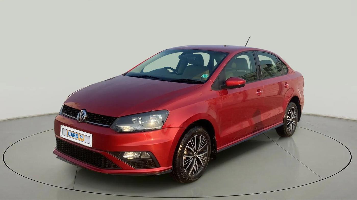 2020 Volkswagen Vento HIGHLINE PLUS 1.0L TSI AT, Petrol, Automatic, 38,449 km, Left Front Diagonal