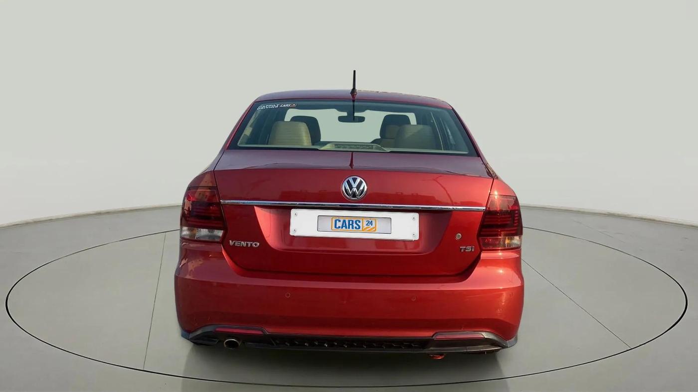 2020 Volkswagen Vento HIGHLINE PLUS 1.0L TSI AT, Petrol, Automatic, 38,449 km, Back/Rear