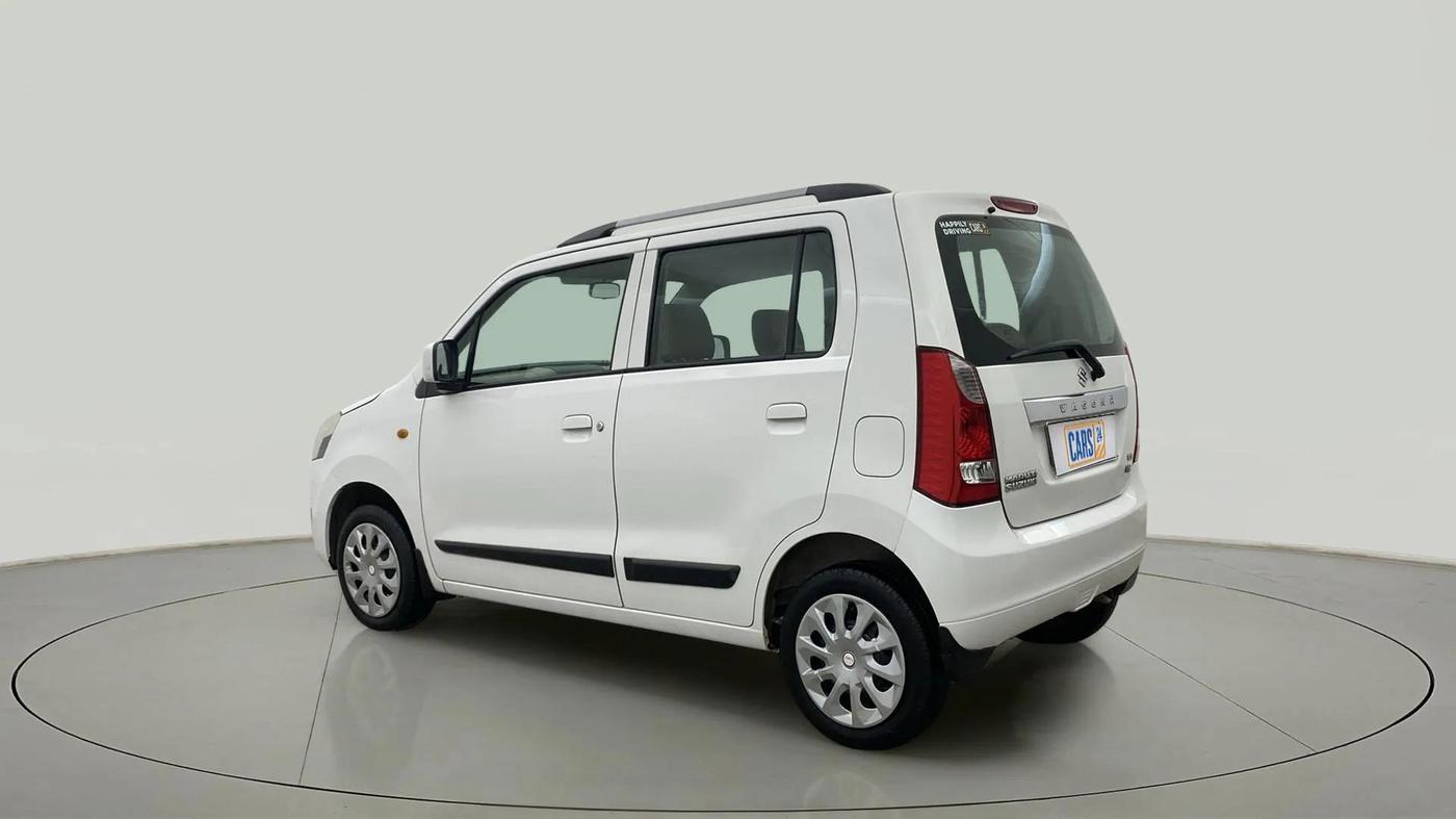 2017 Maruti Wagon R 1.0 VXI AMT, Petrol, Automatic, 68,432 km, Left Back Diagonal