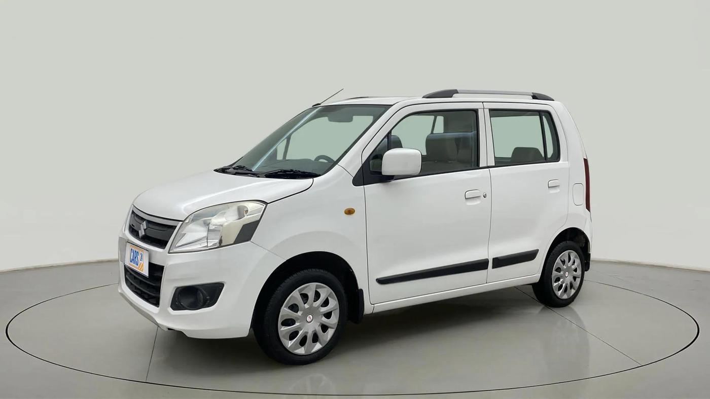 2017 Maruti Wagon R 1.0 VXI AMT, Petrol, Automatic, 68,432 km, Left Front Diagonal